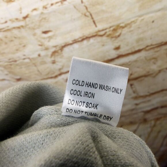 Princess Polly Crop Bell Sleeves Sweater Womens XS Gray Girl Soldier Relaxed - Picture 11 of 11